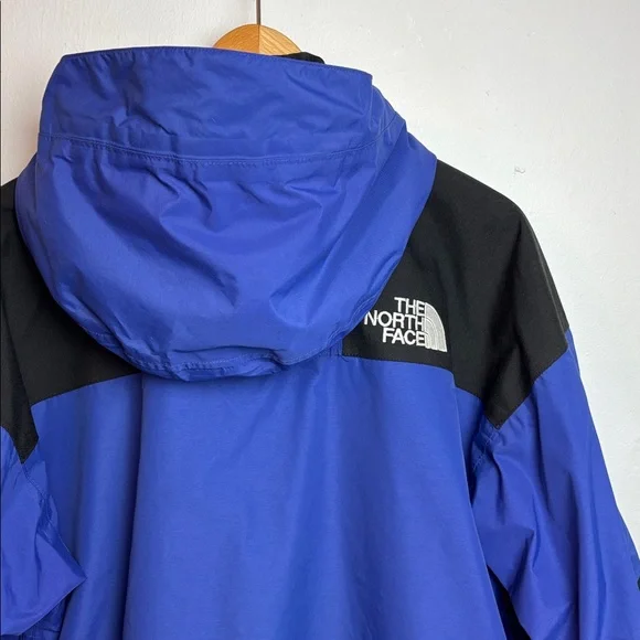 VTG 90s The North Face Gore-Tex Men’s Mountain Jacket Large Blue Black - Picture 5 of 12